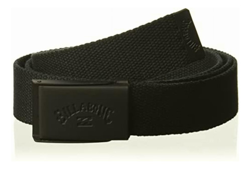 Billabong Cinturón Clásico Para Hombre, Negro, Talla