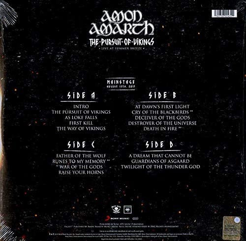 Lp Vinil Amon Amarth The Pursuit Of Vikings At Summer Breeze
