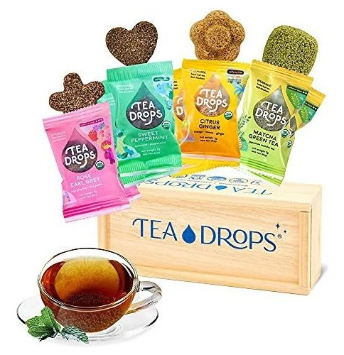 Caja De Tè Tea Drops Party Pack De 8 Té Sin Bolsa De Hojas