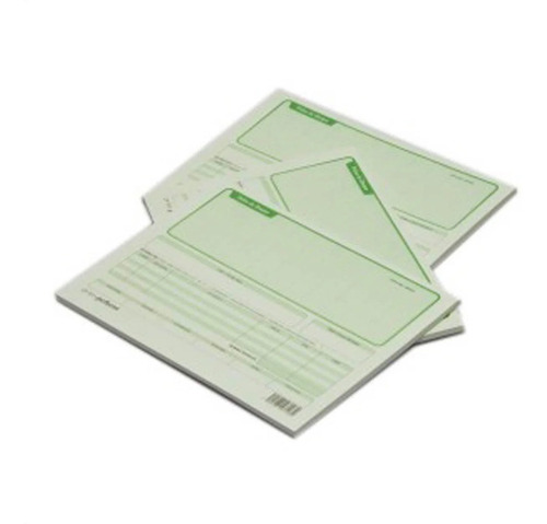 Poliza De Cheque 1/2 Carta 25 Juegos De Original Y Copia (Usado)