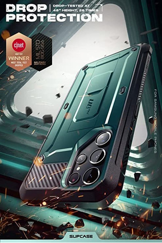 Imagen 3 de 6 de Funda Resistente Para Galaxy S22 Ultra 5g Supcase Ub Pro