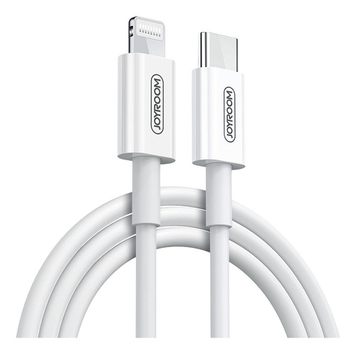 Cable Pd Fast Usb Tipo C A Lightning 1.2m Joyroom Color Blanco