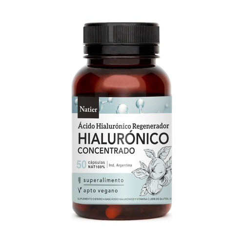 Suplemento Natier Ácido Hialurónico X 50 Cápsulas