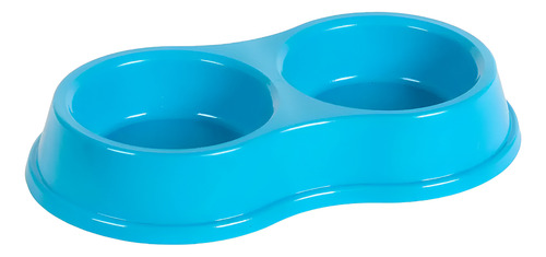 Mini Comedouro Duplo Para Cães E Gatos - 125ml