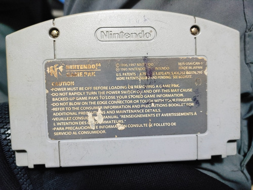 Nintendo 64 Súper Smash Bros Original Negro (Usado)