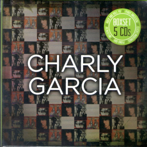 Cd Charly Garcia Boxset 5 Cds Open Music