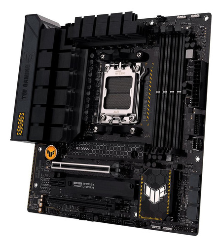 Placa Mãe Asus Tuf Gaming B650m-plus, Amd Am5, Matx, Ddr5 Preto