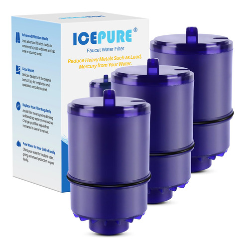 Icepure Filtro De Agua De Repuesto Para Pur® Plus Rf® Fm-.