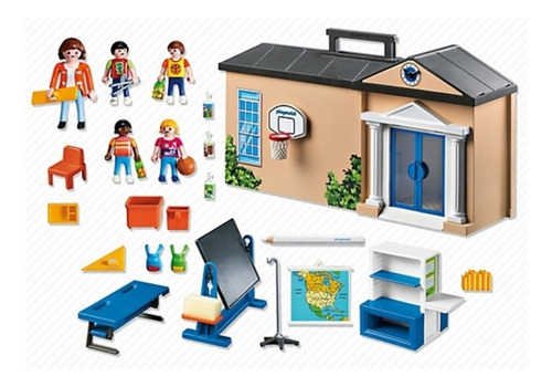 Playmobil Maletin Colegio Escuela 5941 City Life Ink Educand