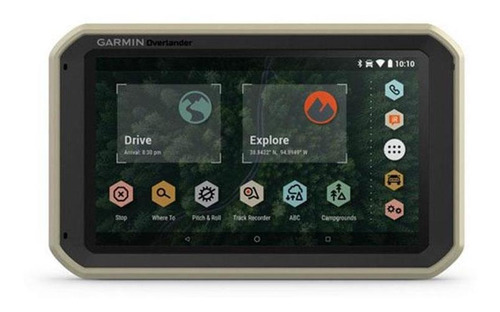 GPS automóvil Garmin Overlander negro mundial
