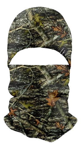 Pasamontañas Camuflado Bosque Realtree Caza Pesca Moto Uv50+