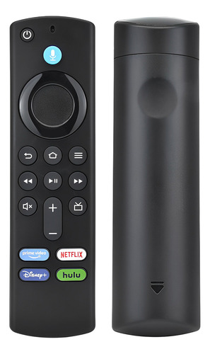 LOMOTOO-Para Remote Control Para Amazon Fire Tv Stick 4k Comando De Voz Control Remoto Compatible con F-Stick 4k Lite Cube TV (3rd generación) (V6)