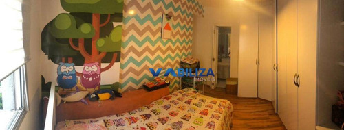 Cobertura Com 3 Suítes À Venda, 200 M² Por R$ 1.050.000 - Tatuapé - São Paulo/sp - Co0061