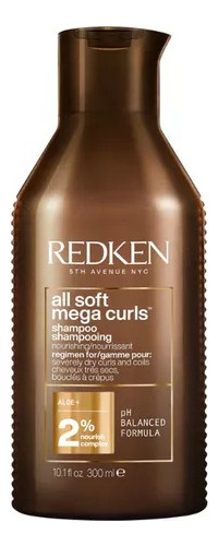 Redken Shampoo Hidratante All Soft Mega Curls 300 Ml