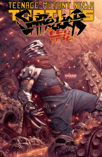 Teenage Mutant Ninja Turtles: Shredder In Hell, De Santolouco, Mateus. Editorial Idw Publishing, Tapa Blanda En Inglés