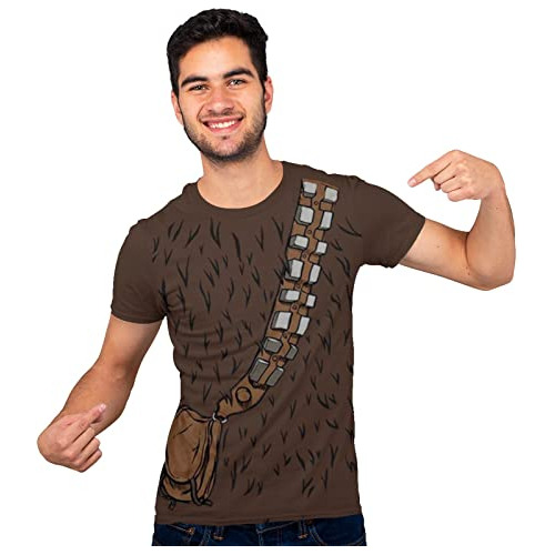 Disfraz De Chewbacca Chewie De Star Wars Para Hombre, Color