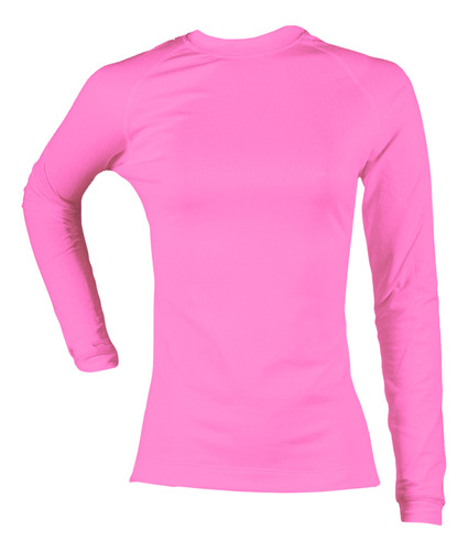 Camiseta Termica Trevo Frizada Trekking Dama Premium Montaña