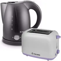 Comprar Combo Pava Electrica Matera Yelmo 1.7 Lts + Tostadora Yelmo