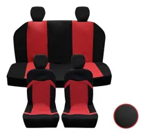 Comprar Cubre Asiento Universal Auto O Camioneta Negro\u002Frojo