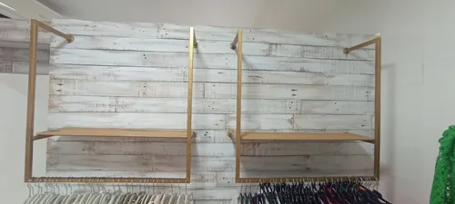 Percheros Con Repisa (Usado)