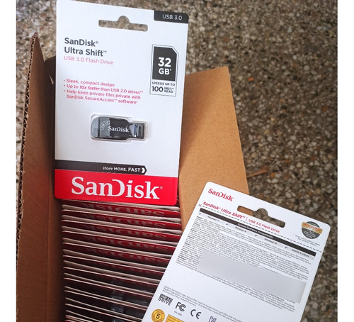 Imagen 2 de 3 de Pendrive Kinstong 32 Gb Unid. 100% Original Usb 3.2