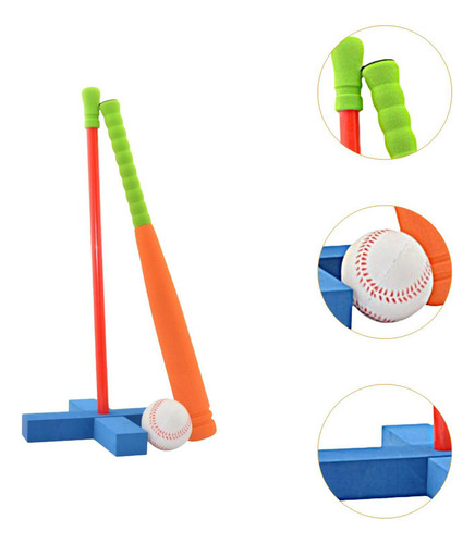 Juego De Bate De Béisbol De Espuma Para Niños, Juego De