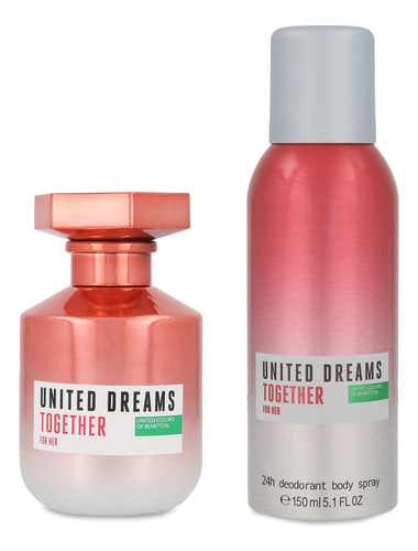 Set Benetton United Dreams Together For Her 2pzs - Dama