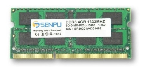 Imagen 1 de 2 de Memoria Ram Ddr3 4gb Laptop Portátil Nuevo Tienda