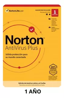 Antivirus Norton Plus 1 Dispositivo Por 1 Año Pc,mac,android