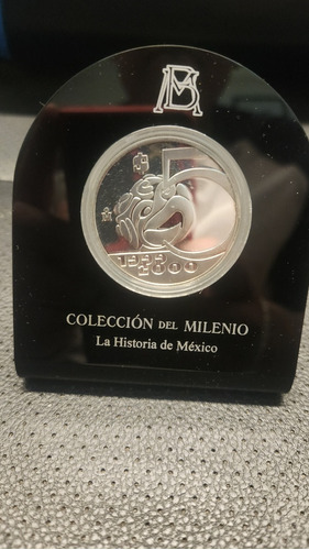Onza De Plata Proof Colección Del Milenio Perico 1999-2000