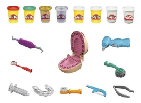 Play Doh. El Dentista Bromista. Hasbro. F1529 Multicolor