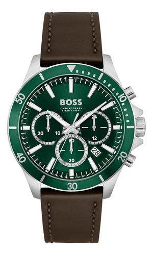 Reloj Hugo Boss Hombre Cuero 1514098 Troper Cronógrafo