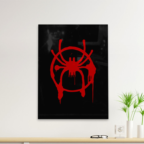 Cuadro Deco Spiderman Logo 3 (d1680 Boleto.store)