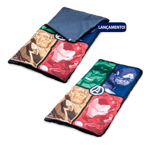 Saco De Dormir Avengers Vingadores Infantil Original Zippy