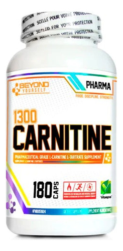 1300 Carnitine 180 Capsulas - Beyond Yourself