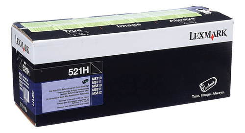 Lexmark 52d1h00 Ms710 Ms711 Ms810 Ms811 Ms812 Cartucho De Tó