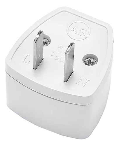 Kit 20 Clavijas Adaptador Europeo A Americano As 10a 250v