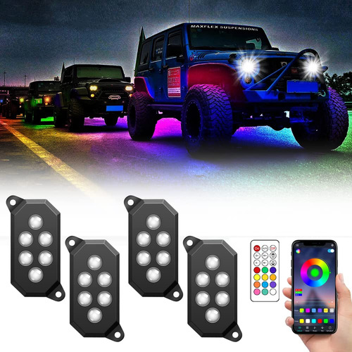 Asasytal Luz Led Rgb 4 Modulo Aplicacion Bluetooth Control