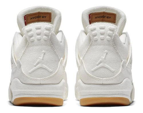 Zapatillas Jordan 4 Retro Levi's White (levi's Ao2571-100