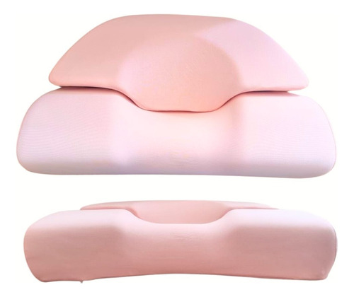 Almohada Ortopedica Cervical Funda Lavable Checa Goods Rosa