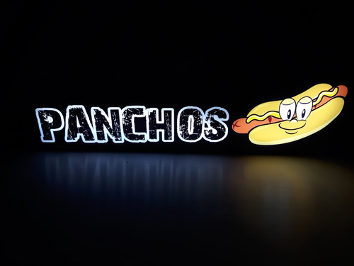 Cartel Luminoso Led Pancho Horizontal