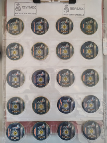 Colección De Tazos Medabots Plástico 70 Pz (Usado)