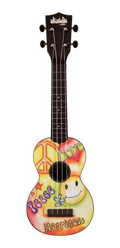 Ukelele Kala Ka-su Ukadelic Peace Love Soprano 