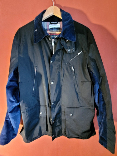 Exclusiva Chaqueta D5 Tipo Barbour Trench Impermeable L
