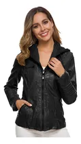 Comprar Chaqueta De Cuero Para Mujer Chaqueta Corta De Moto