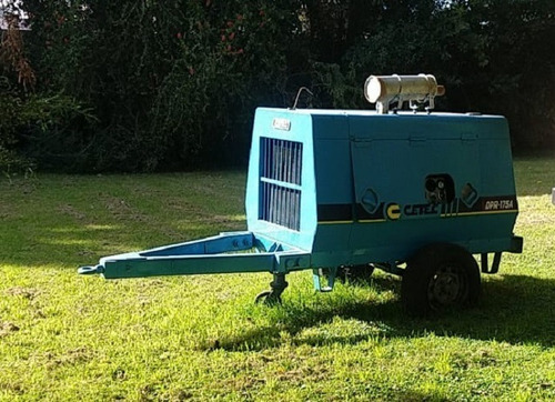Trailer Cetec Moto Compresor De Aire Construccion 5m3/min
