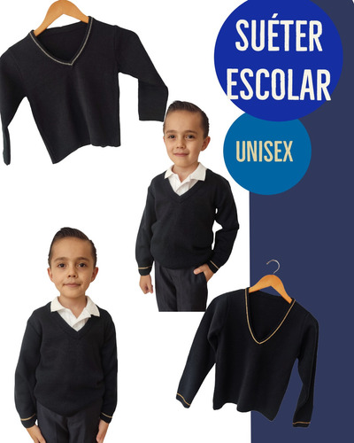 Suéter Escolar Unisex