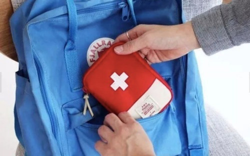 Estuche Botiquin De Viajero Primeros Auxilios First Aid Case