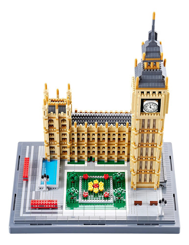 Klmei Real Big Ben Micro Juego De Bloques De Construcción De