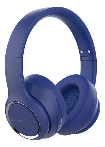 Auriculares Devia Kintone Wireless Headphones V2 - Cover Co Color Azul